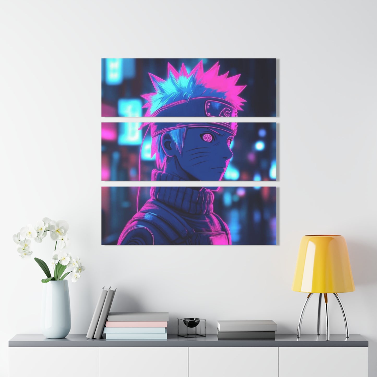 Naruto City View - Premium 3pc Acrylic Decor