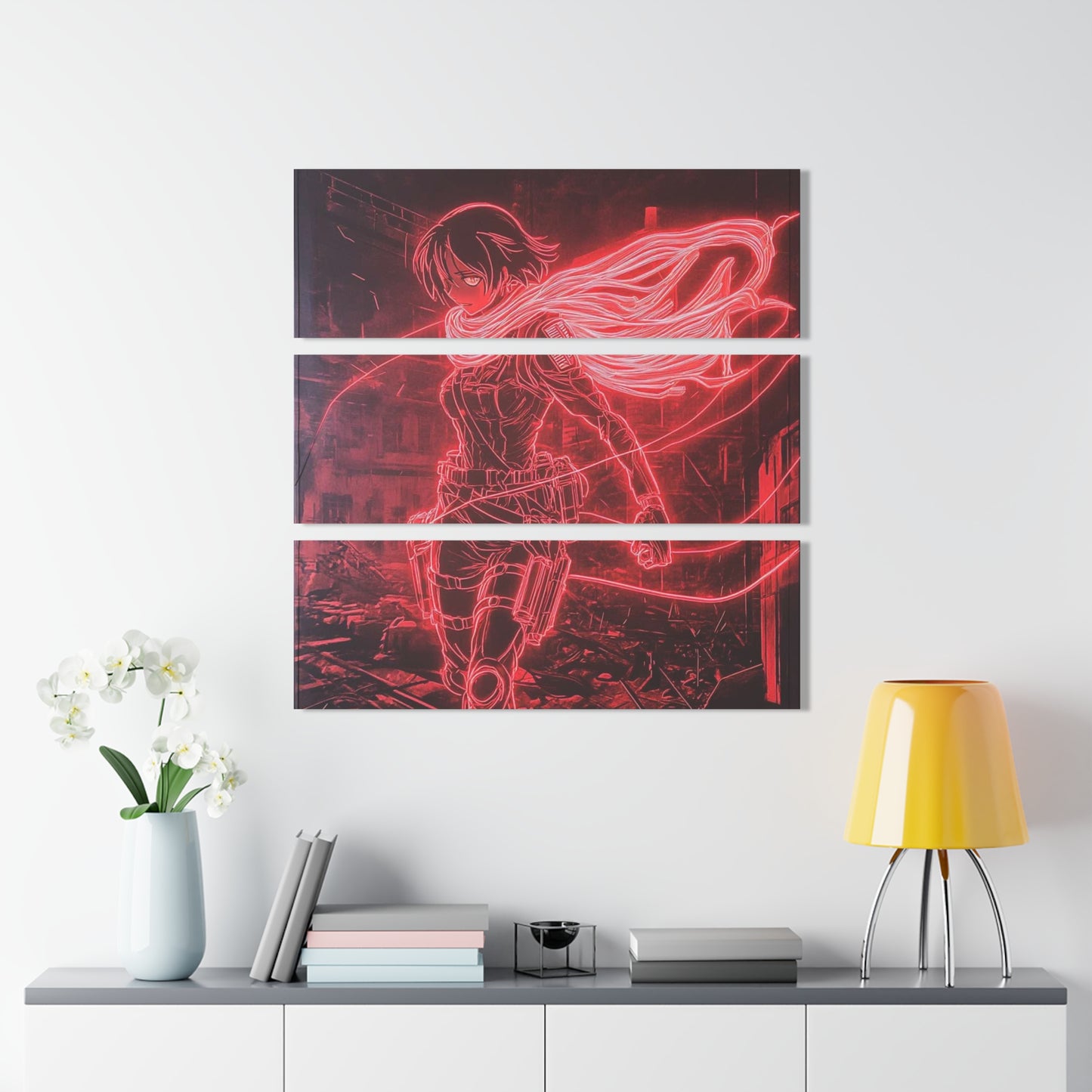 Attack on Titan (Neon) - Premium 3pc Acrylic Decor