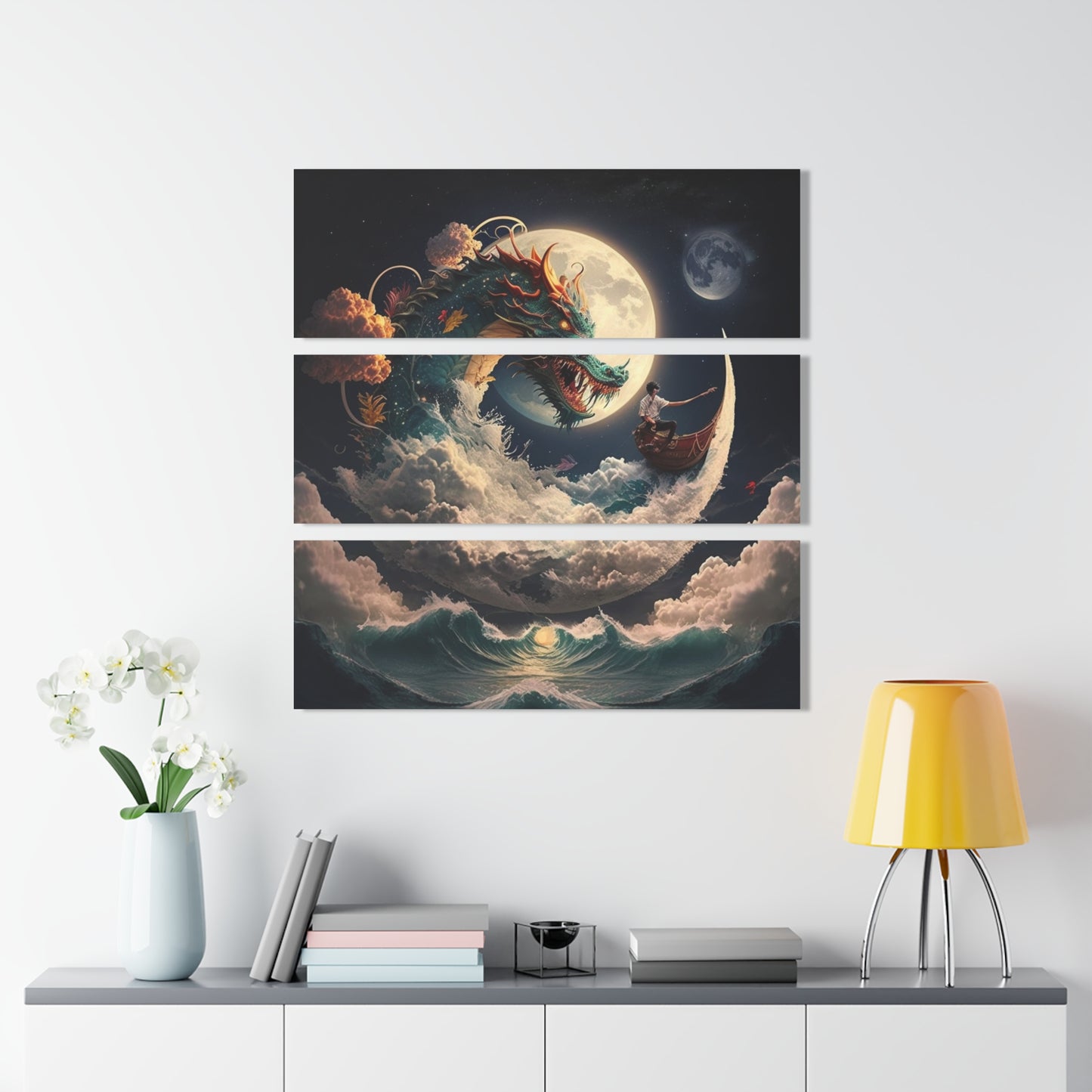 Legend of Lochness - 3pc Acrylic Decor