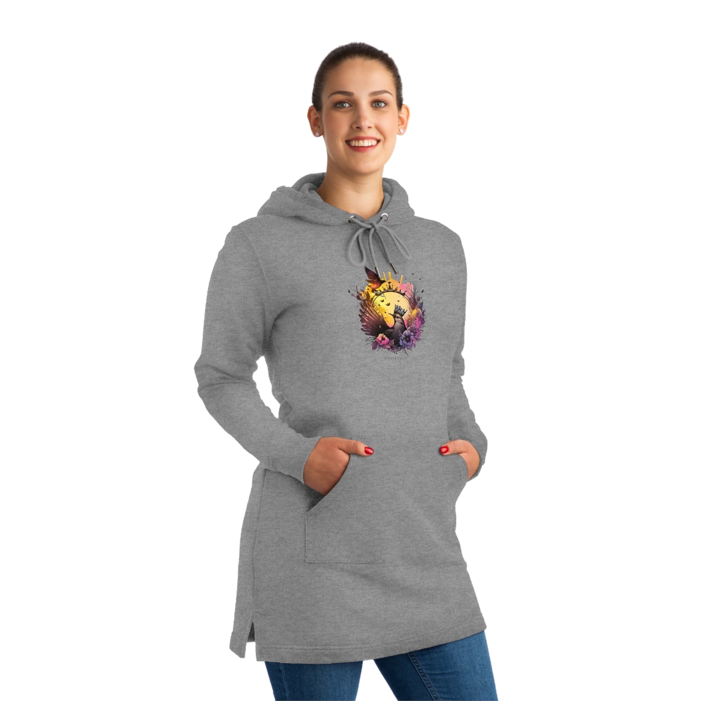 SunSet Dreams - Premium Hoodie Dress