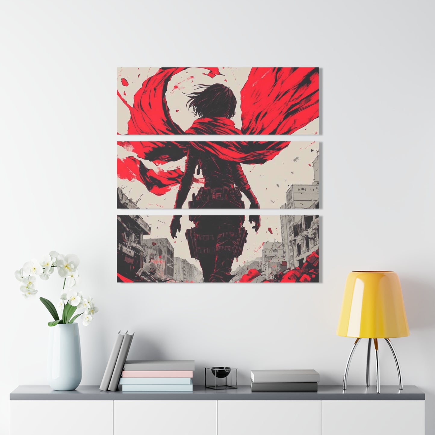 Mikasa Ackerman - Premium 3pc Acrylic Decor