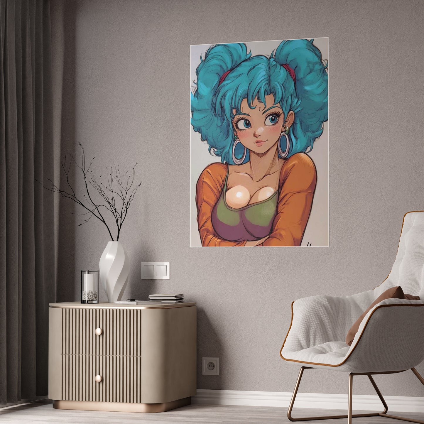 Bulma Bae (Gloss Poster) - Premium Wall Art