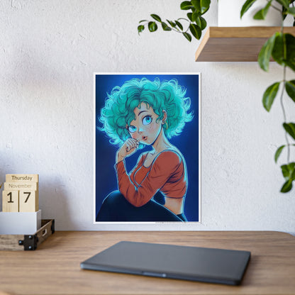 Bulma Glow  (Gloss Poster) - Premium Wall Art