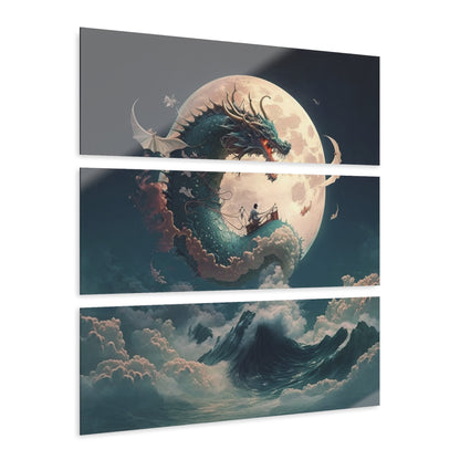 God of the Sea - 3pc Acrylic Decor