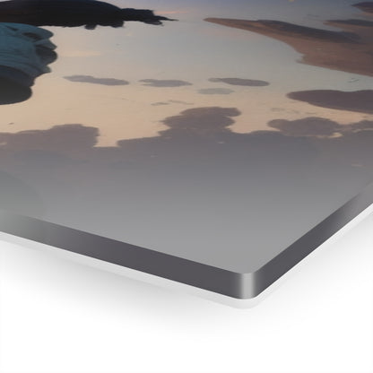 Above The Clouds -Custom Acrylic Decor