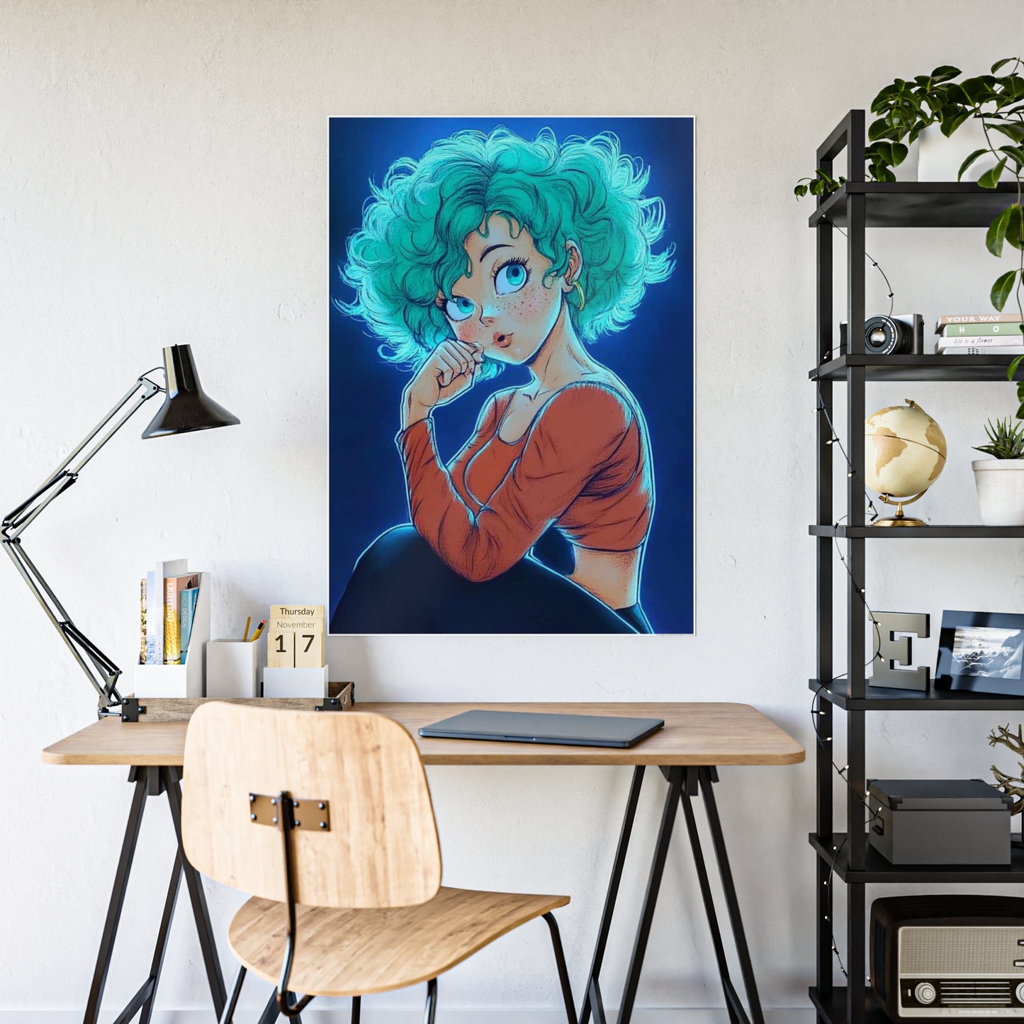 Bulma Glow  (Gloss Poster) - Premium Wall Art
