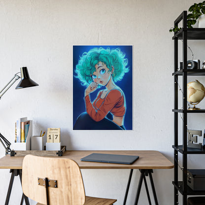Bulma Glow  (Gloss Poster) - Premium Wall Art