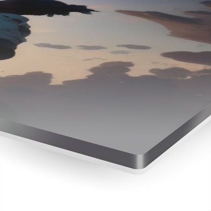 Above The Clouds -Custom Acrylic Decor