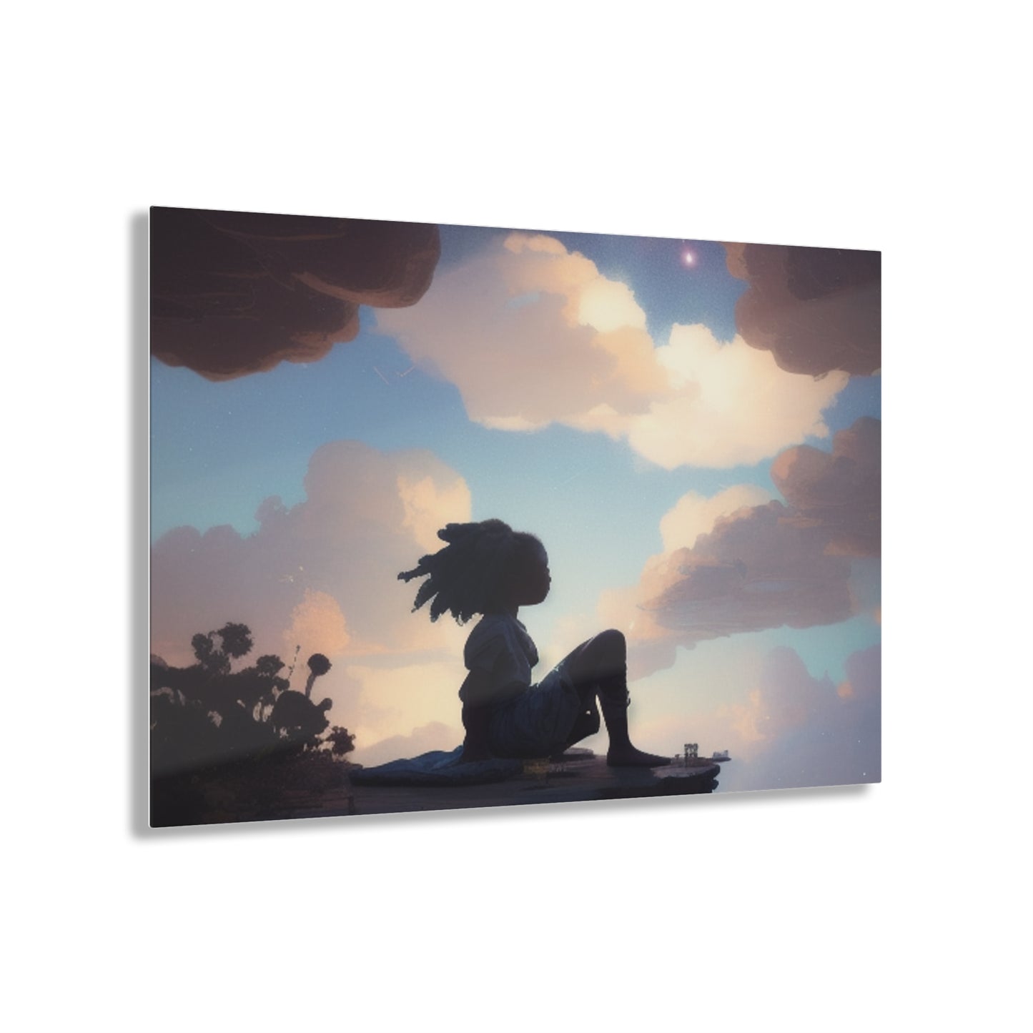 Floating on Air - Custom Acrylic Decor