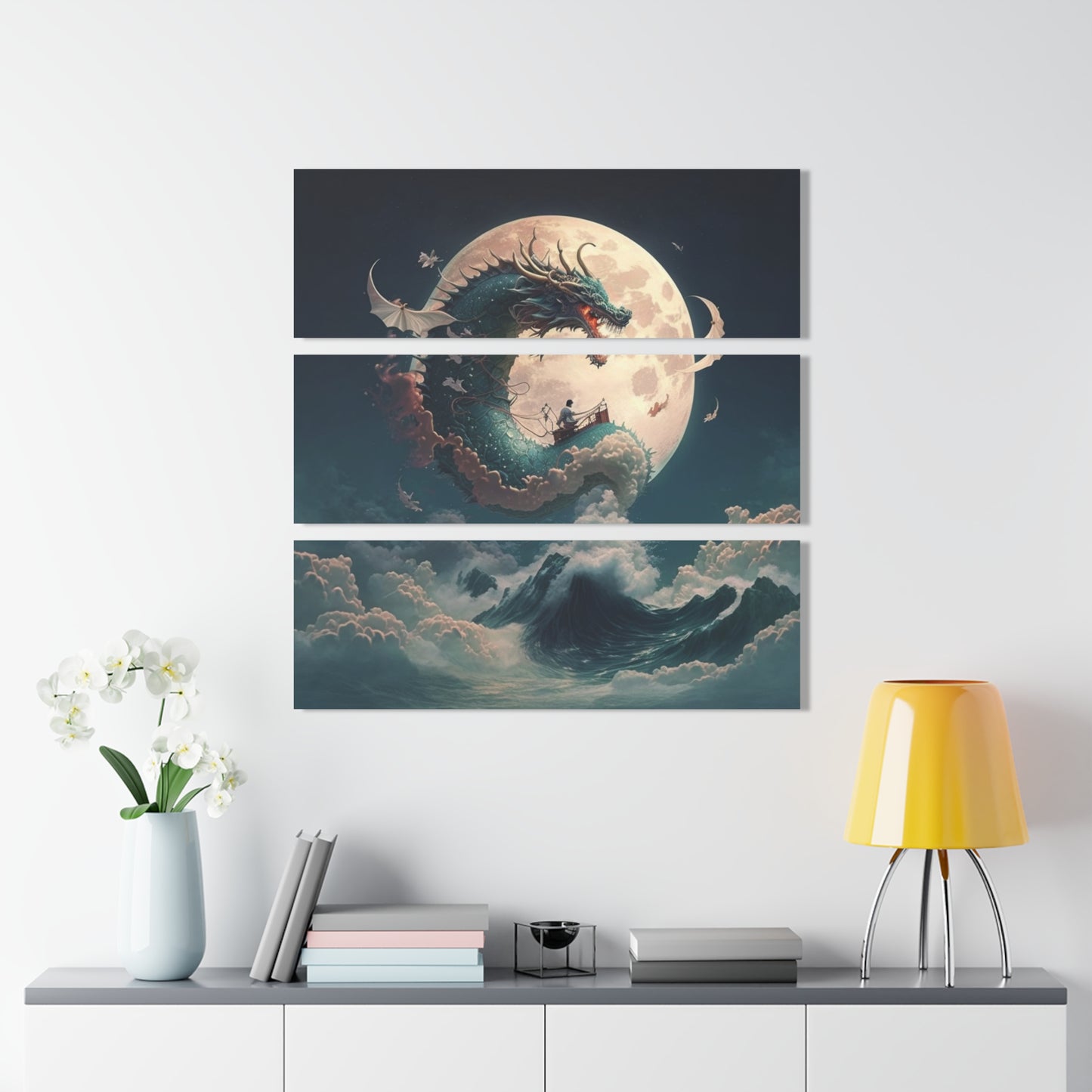 God of the Sea - 3pc Acrylic Decor