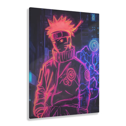 Blacked Out Naruto - Custom Acrylic Decor