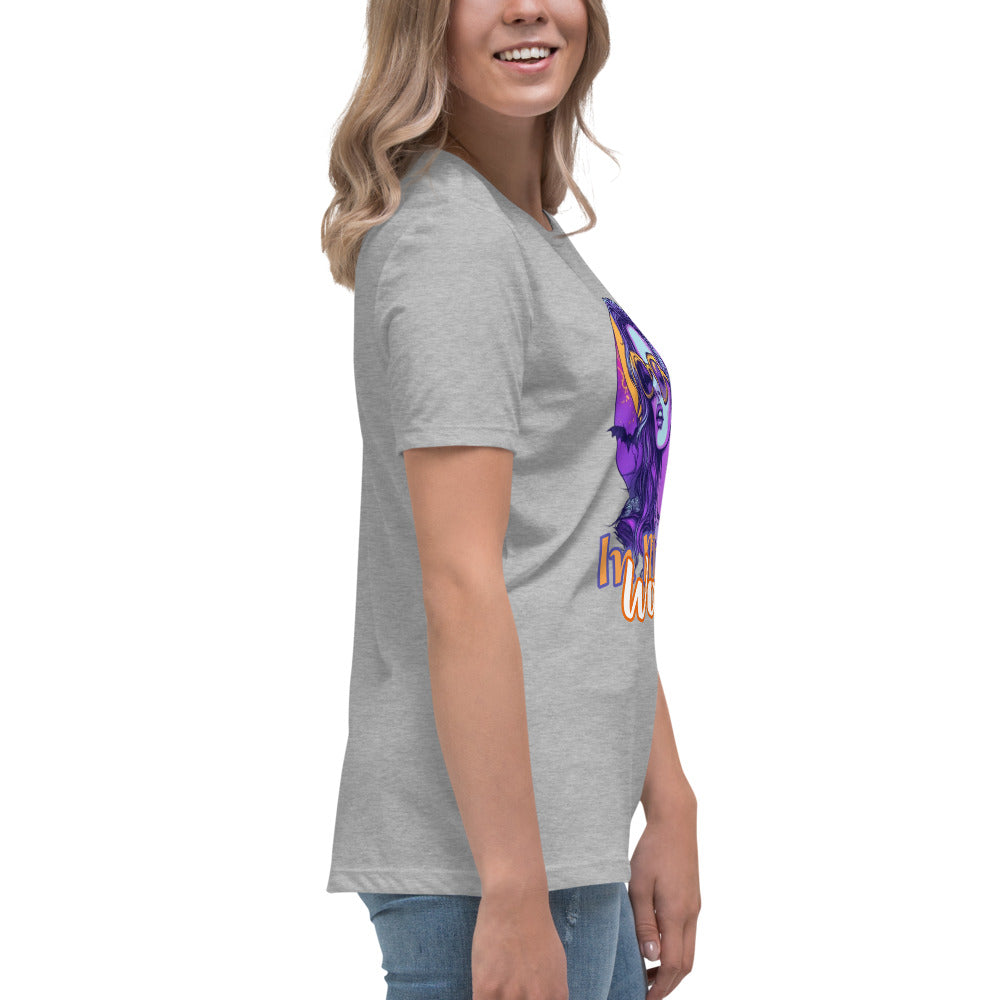 (Moon Light) Women's Relaxed T-Shirt