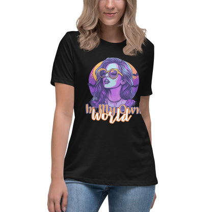 (Moon Light) Women's Relaxed T-Shirt