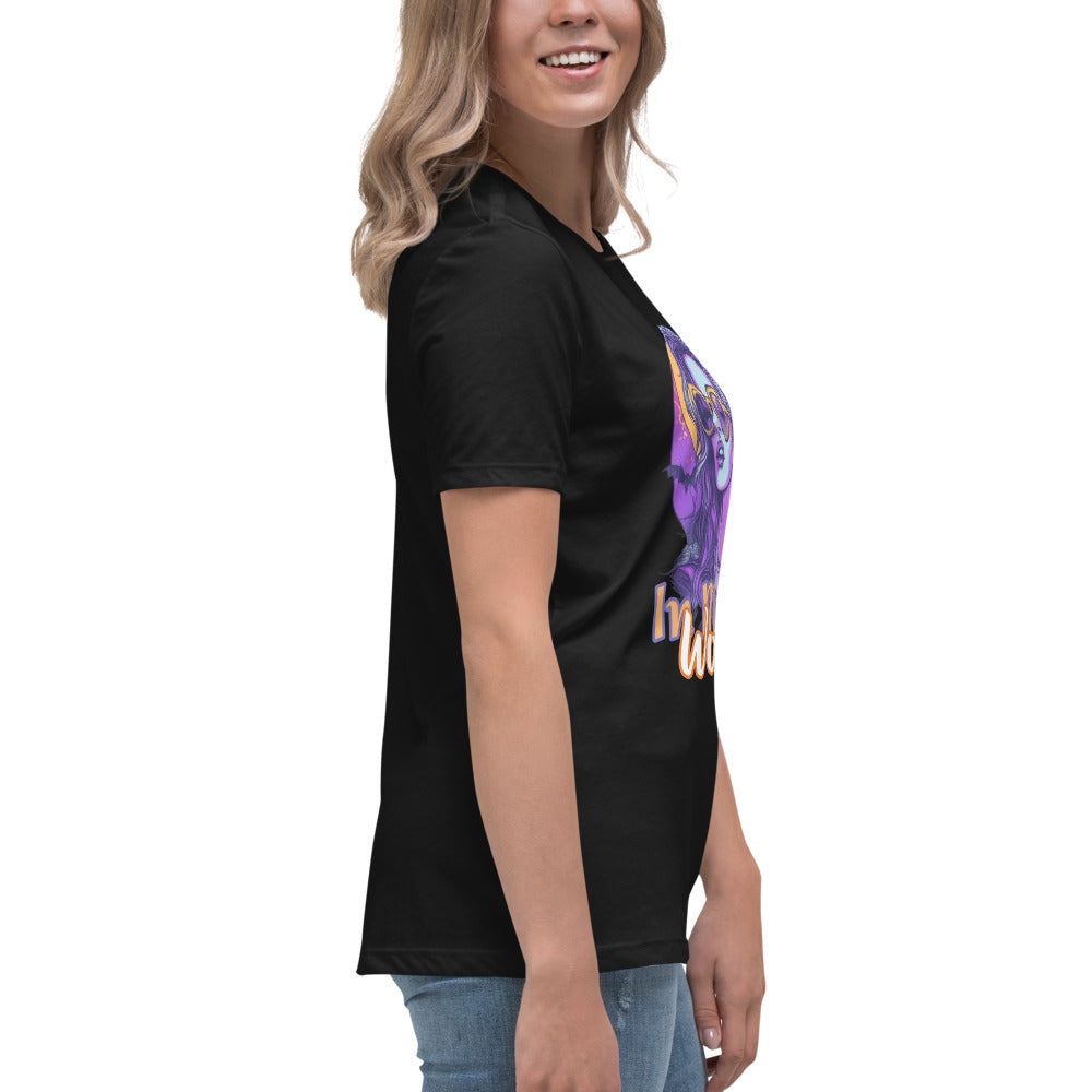 (Moon Light) Women's Relaxed T-Shirt