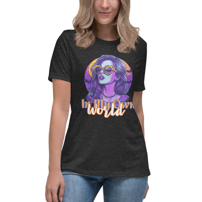 (Moon Light) Women's Relaxed T-Shirt
