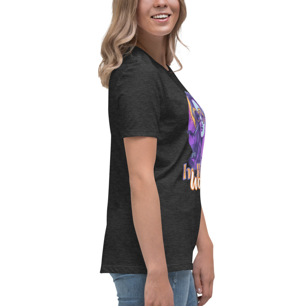 (Moon Light) Women's Relaxed T-Shirt