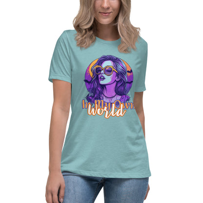 (Moon Light) Women's Relaxed T-Shirt