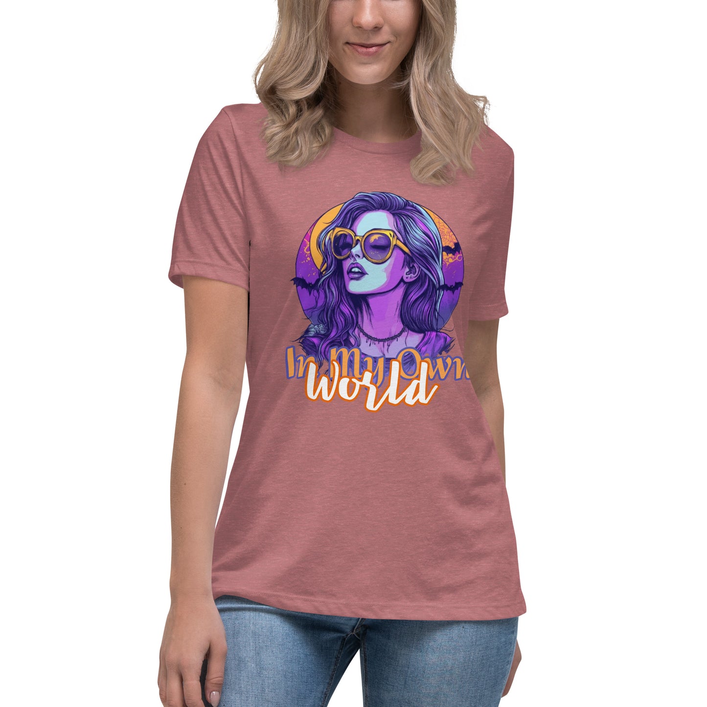 (Moon Light) Women's Relaxed T-Shirt