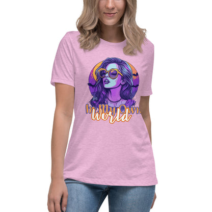 (Moon Light) Women's Relaxed T-Shirt