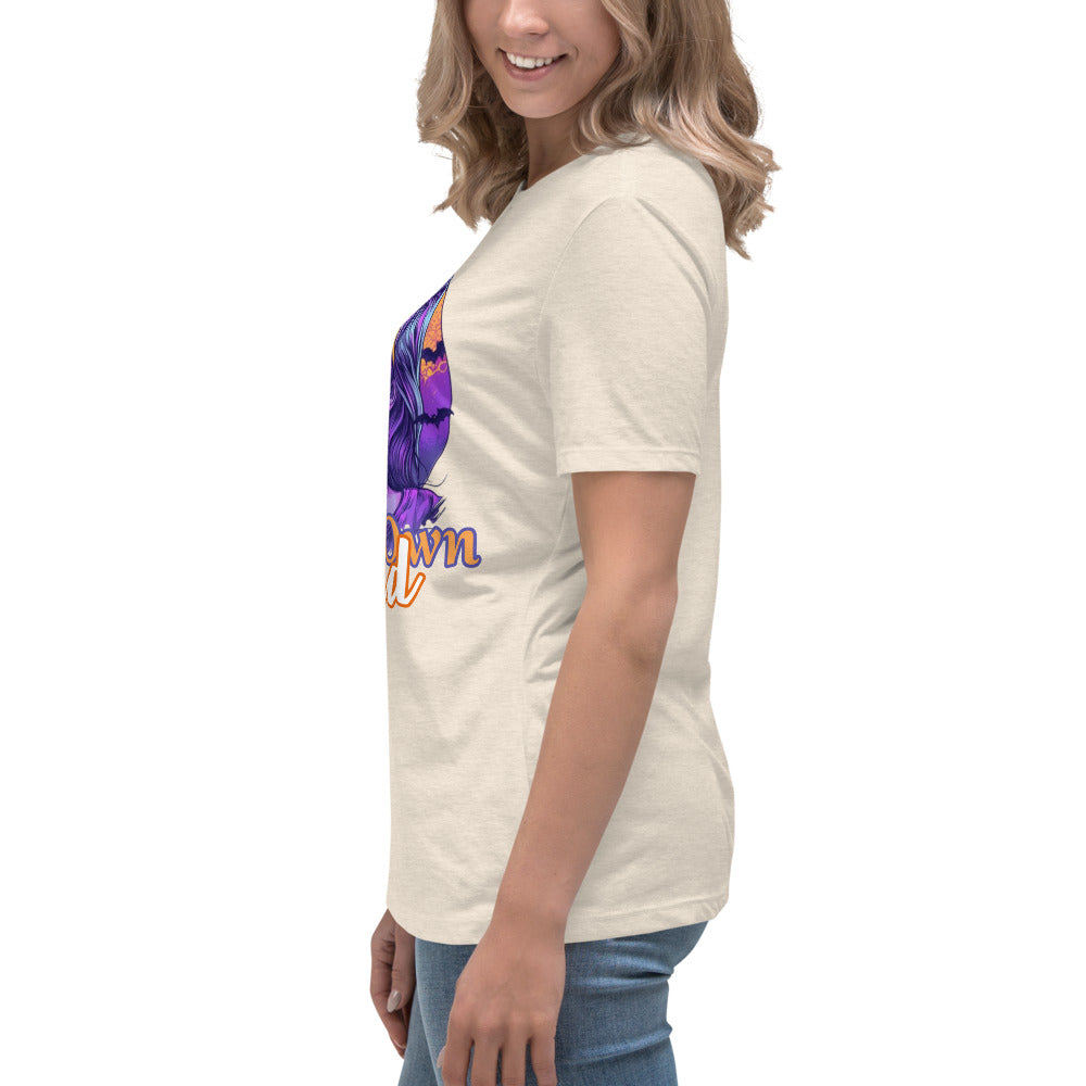 (Moon Light) Women's Relaxed T-Shirt