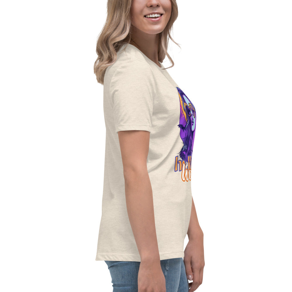(Moon Light) Women's Relaxed T-Shirt