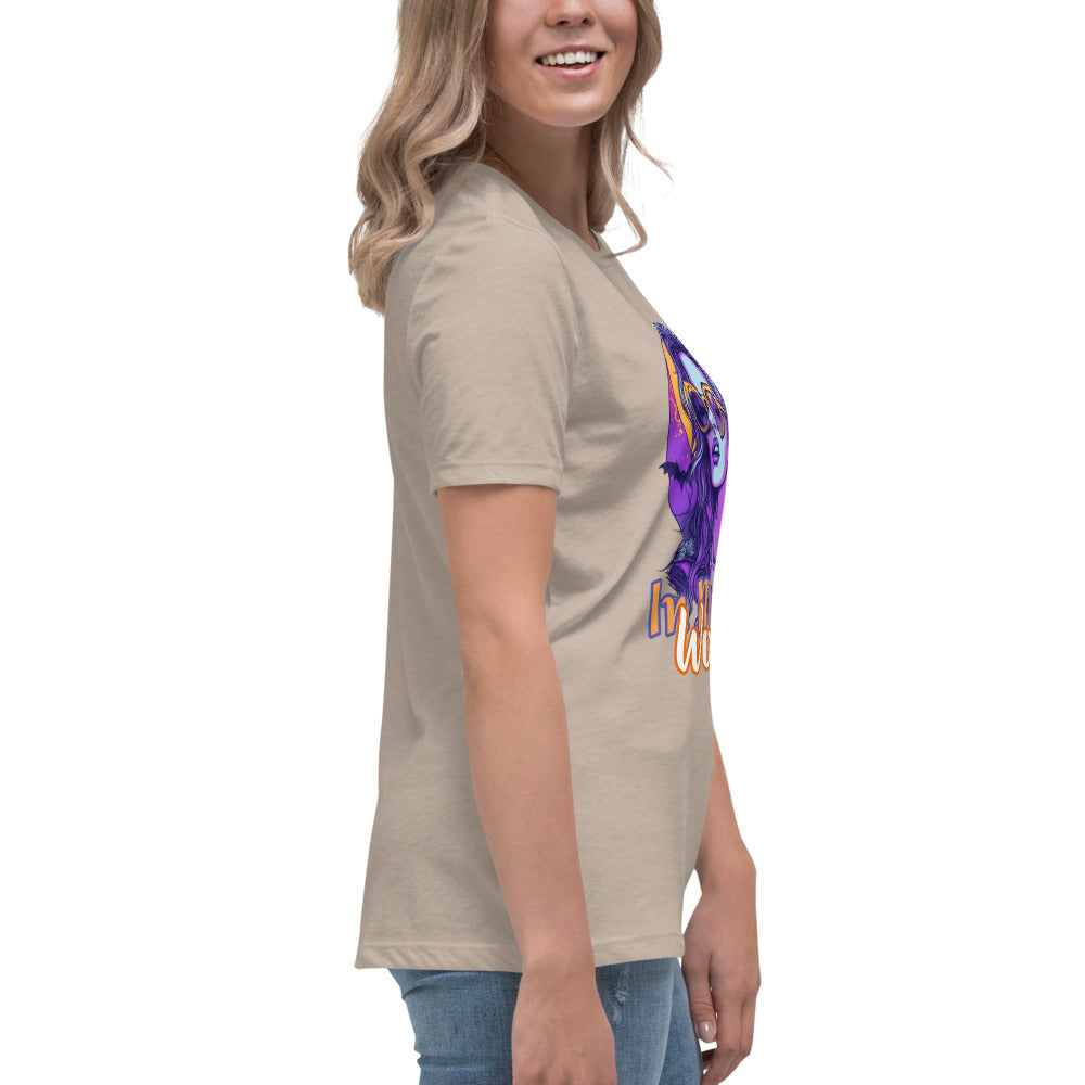 (Moon Light) Women's Relaxed T-Shirt