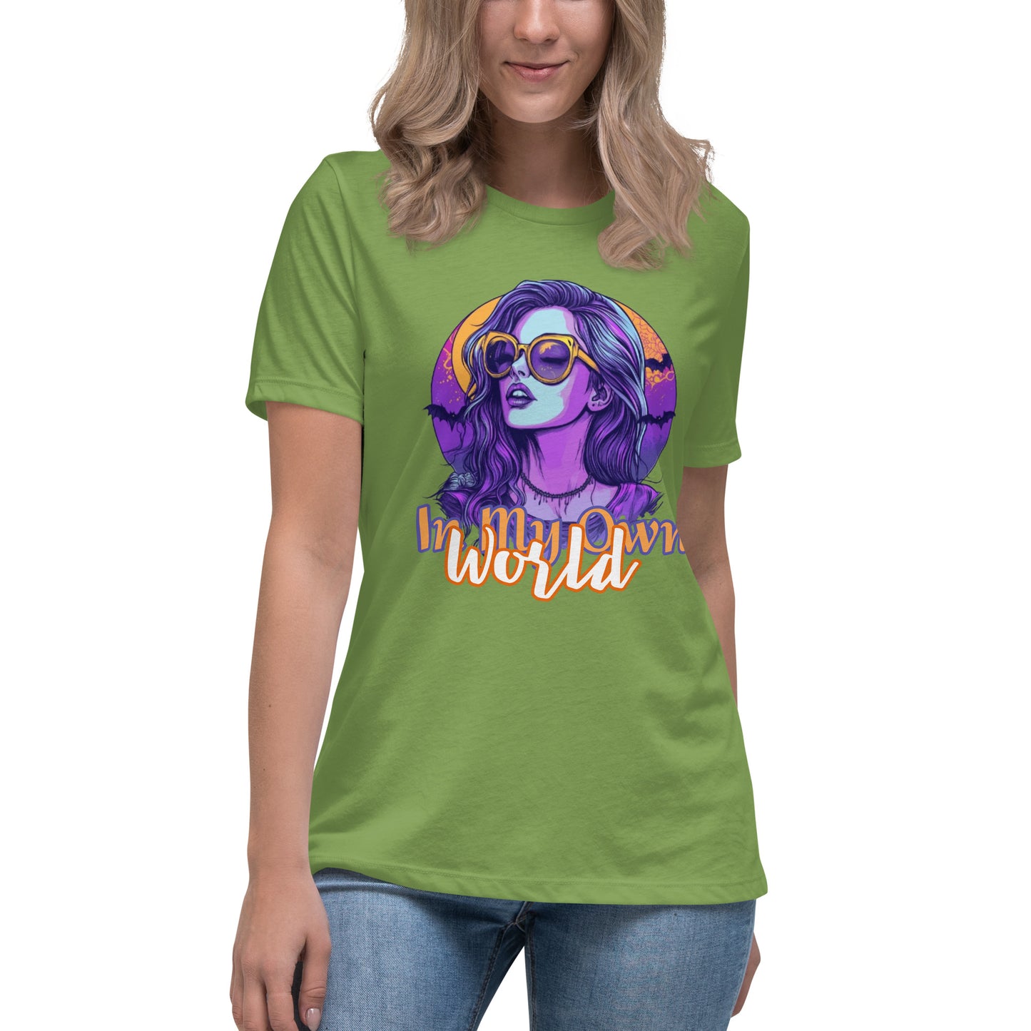 (Moon Light) Women's Relaxed T-Shirt