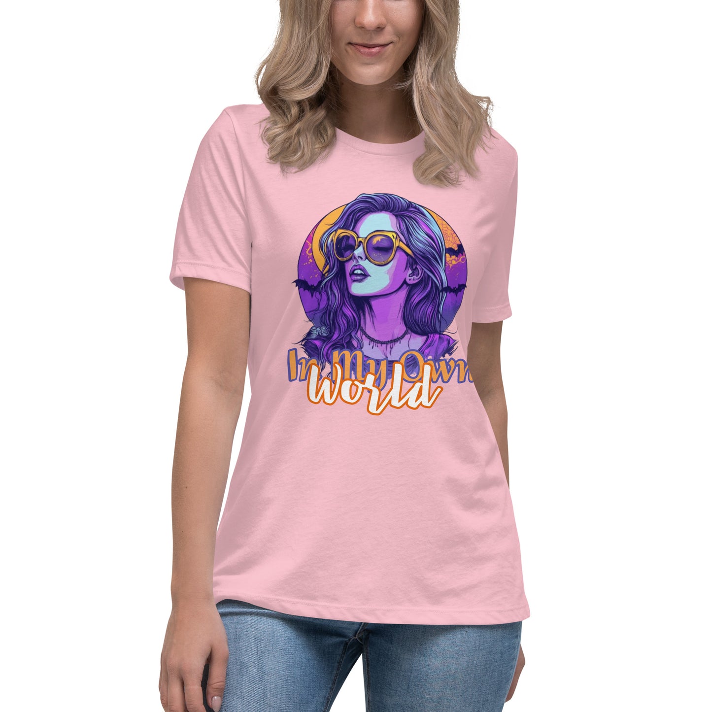 (Moon Light) Women's Relaxed T-Shirt