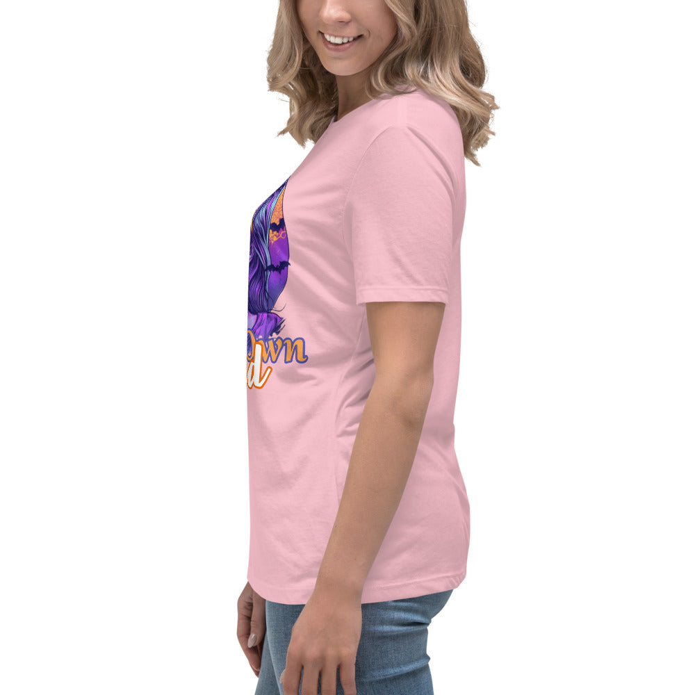 (Moon Light) Women's Relaxed T-Shirt