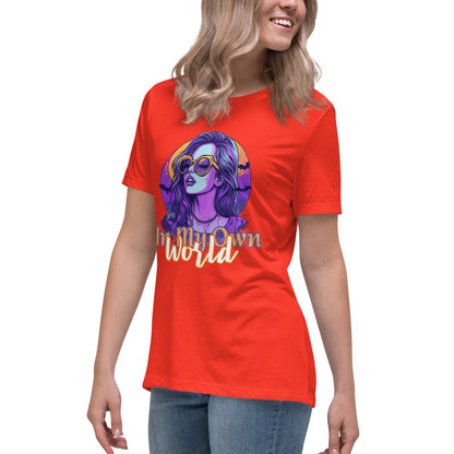 (Moon Light) Women's Relaxed T-Shirt