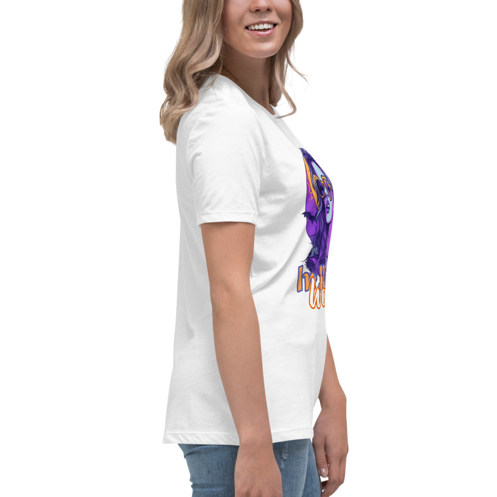 (Moon Light) Women's Relaxed T-Shirt